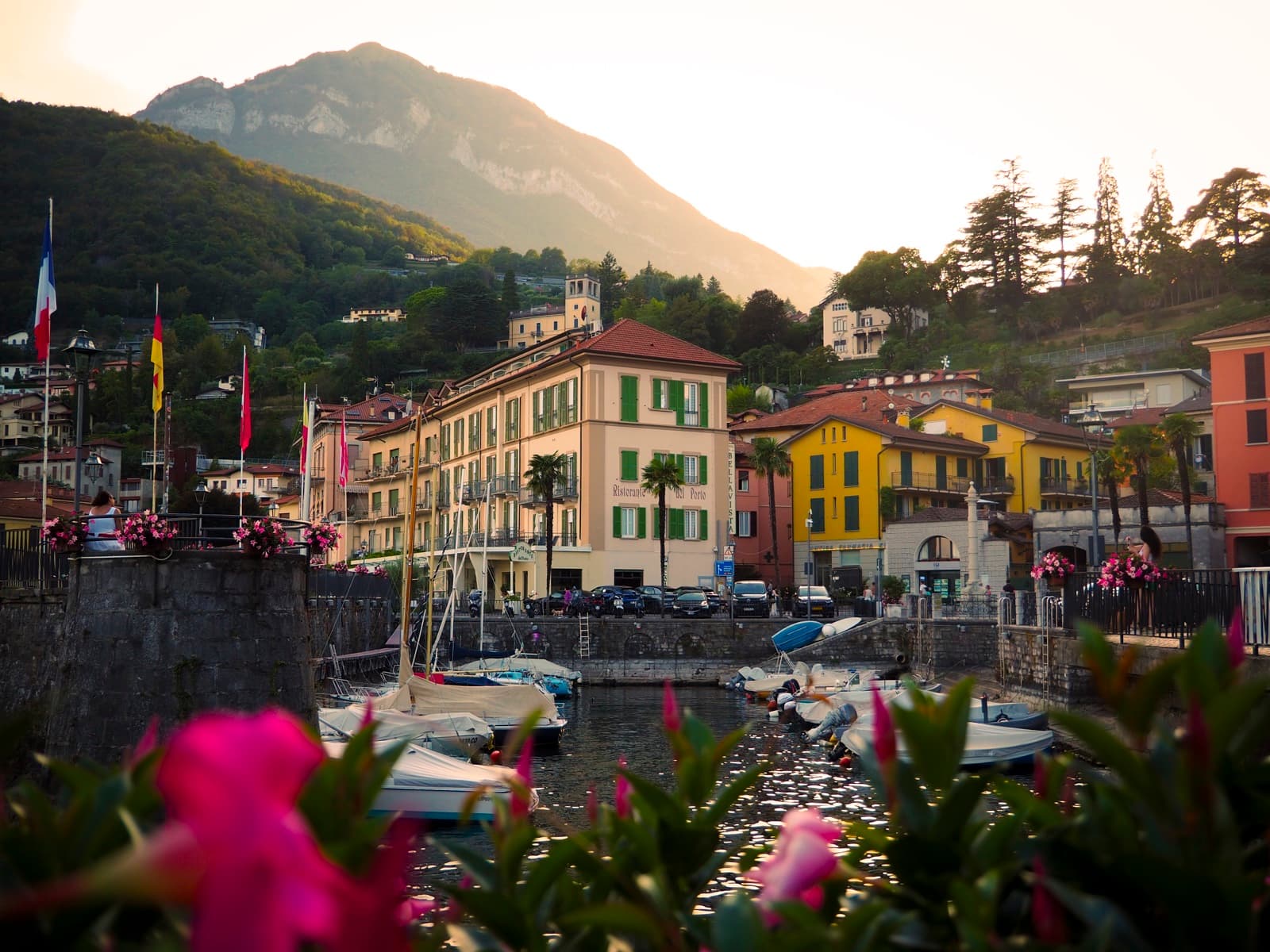Hafen am Abend, Italien